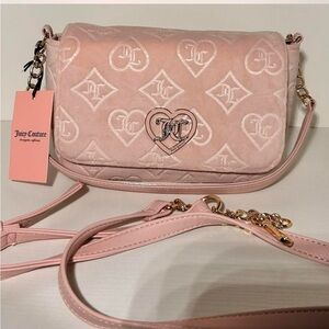Juicy Couture Blush Pink Crossbody Bag